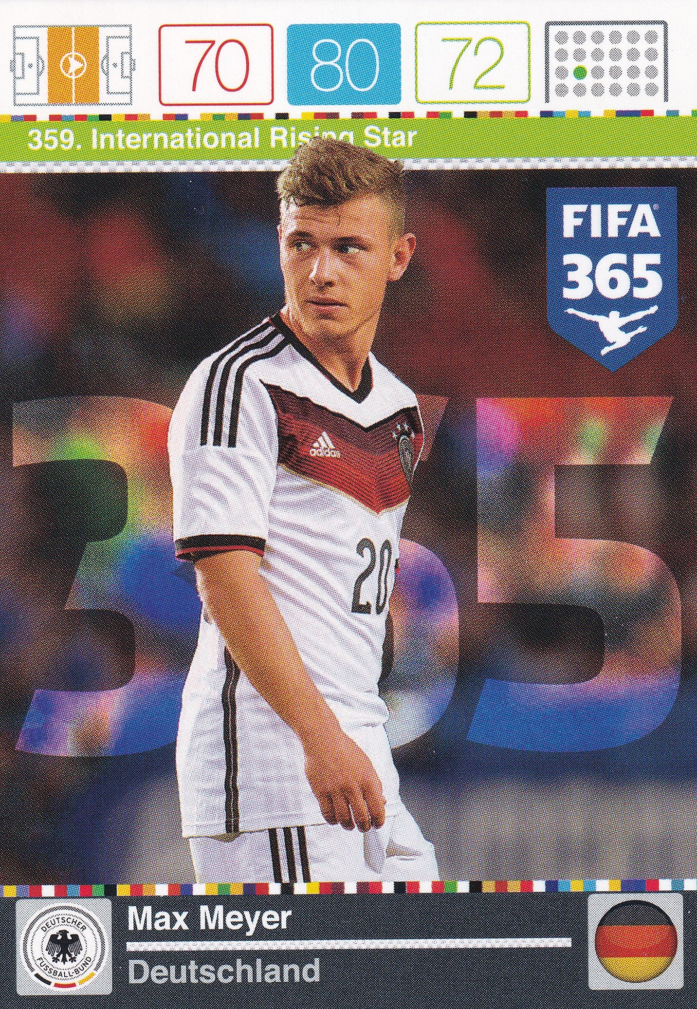 359. MAX MEYER - TYSKLAND - INTERNATIONAL RISING STAR