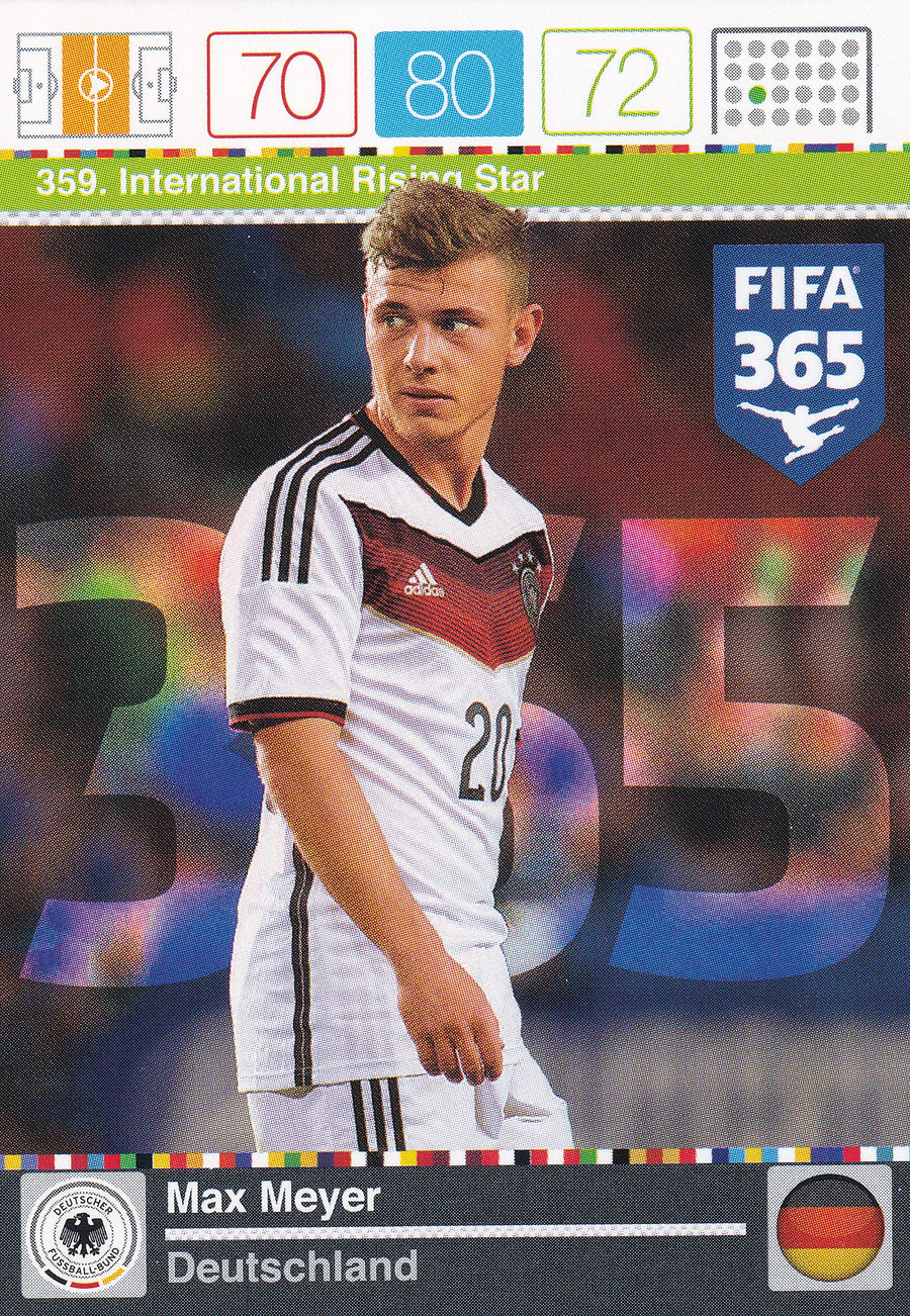 359. MAX MEYER - TYSKLAND - INTERNATIONAL RISING STAR