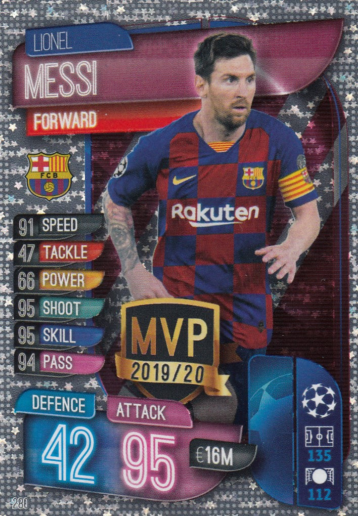 280. LIONEL MESSI - BARCELONA - MVP