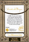 MGR-02. VICENTE DEL BOSQUE - SPAIN - THE MANAGERS #240