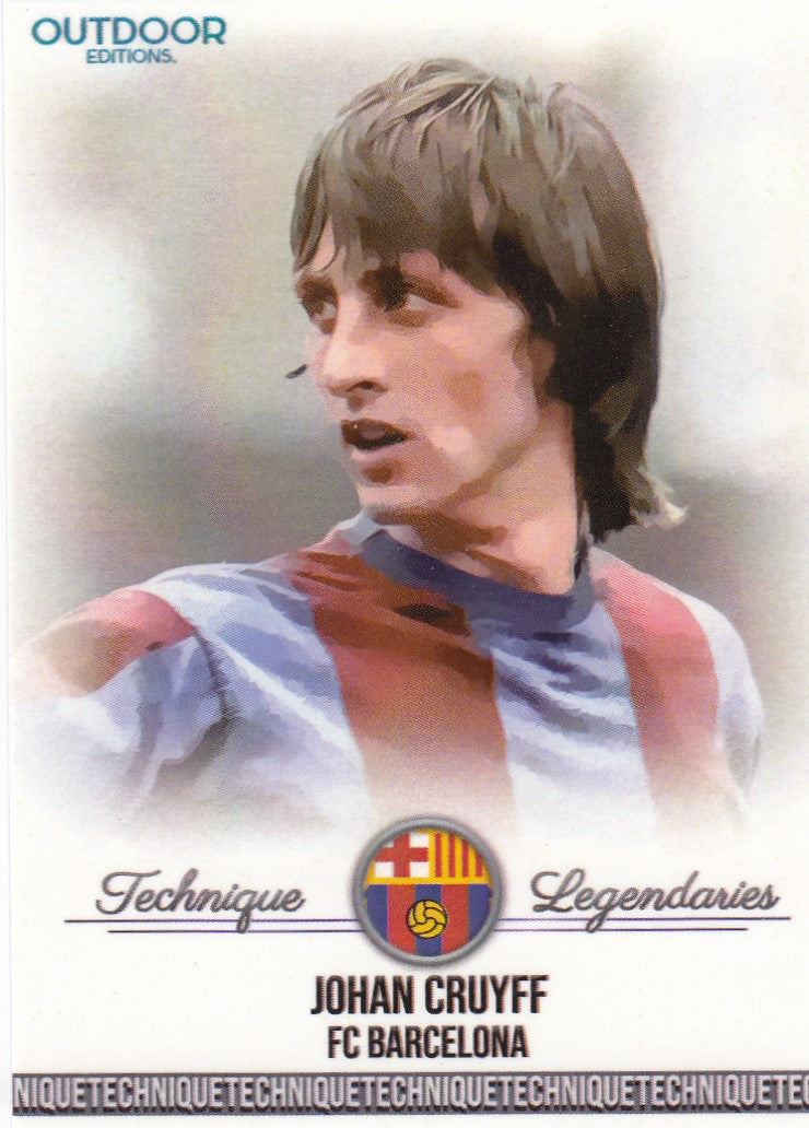 JOHAN CRUYFF - FC BARCELONA - TECHNIQUE LEGENDARIES