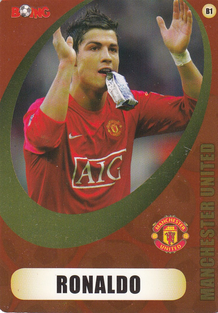 B1. CRISTIANO RONALDO - MANCHESTER UNITED