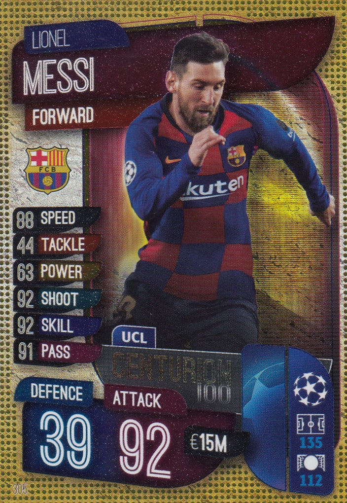 306. LIONEL MESSI - BARCELONA - CENTURION 100