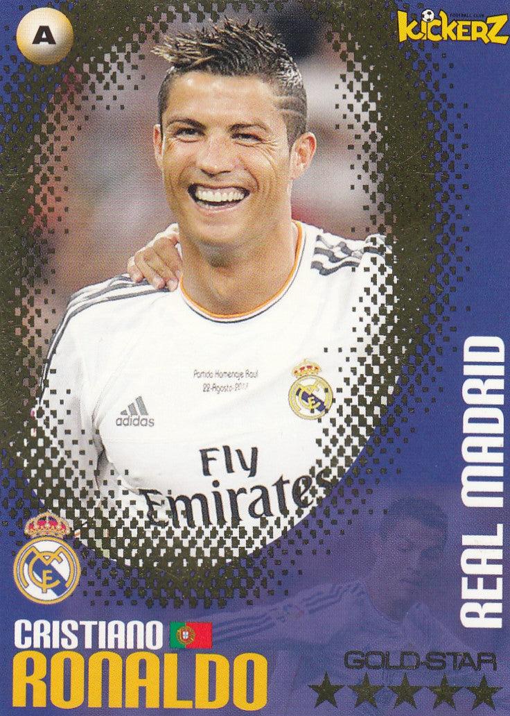 CRISTIANO RONALDO - REAL MADRID - GOLD STAR
