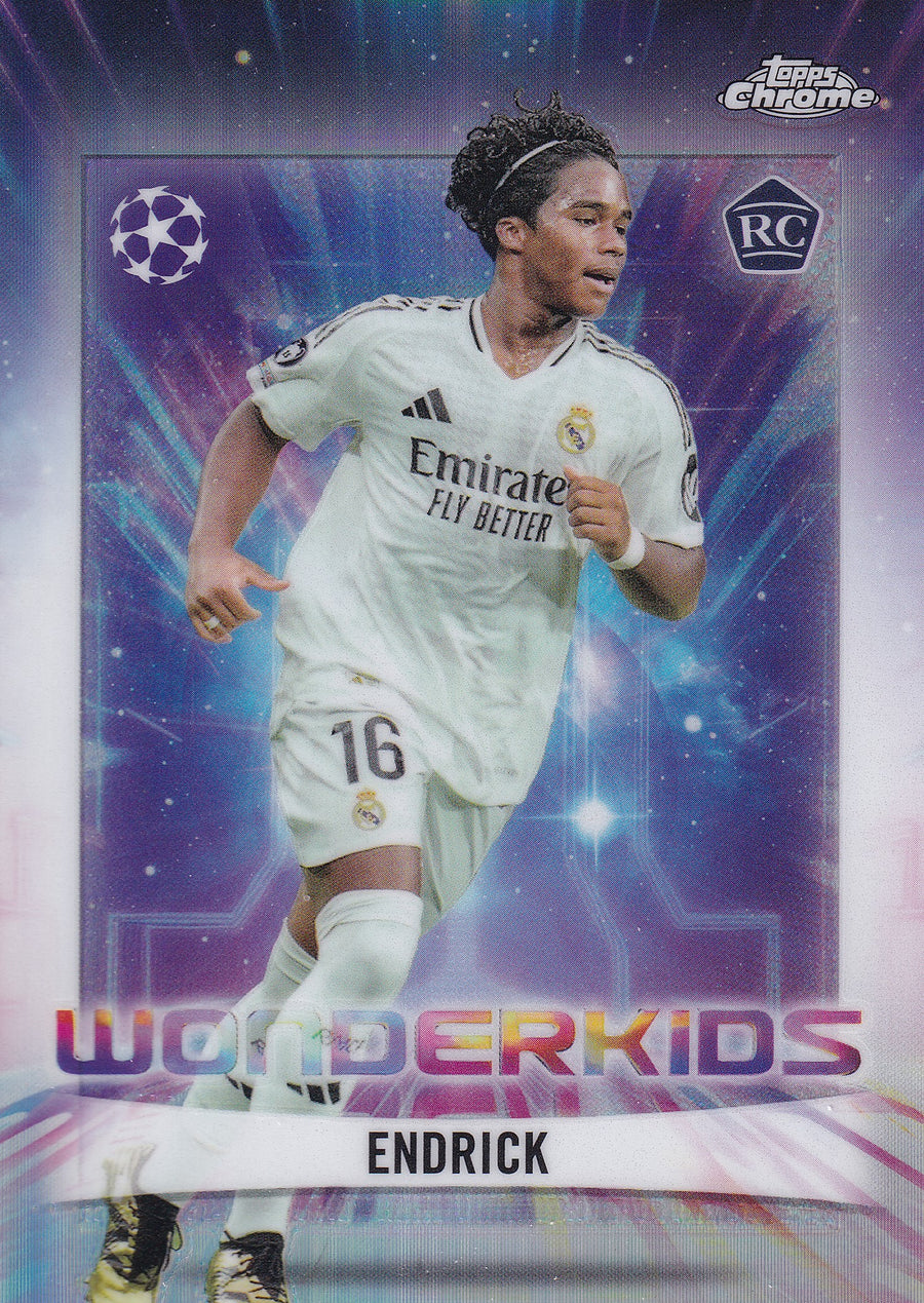 WK-02. ENDRICK - REAL MADRID - ROOKIE CARD - WONDERKIDS