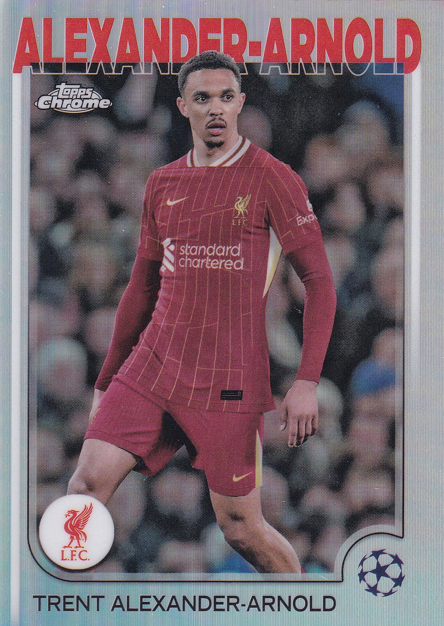 104. TRENT ALEXANDER-ARNOLD - LIVERPOOL FC - SILVER REFRACTOR