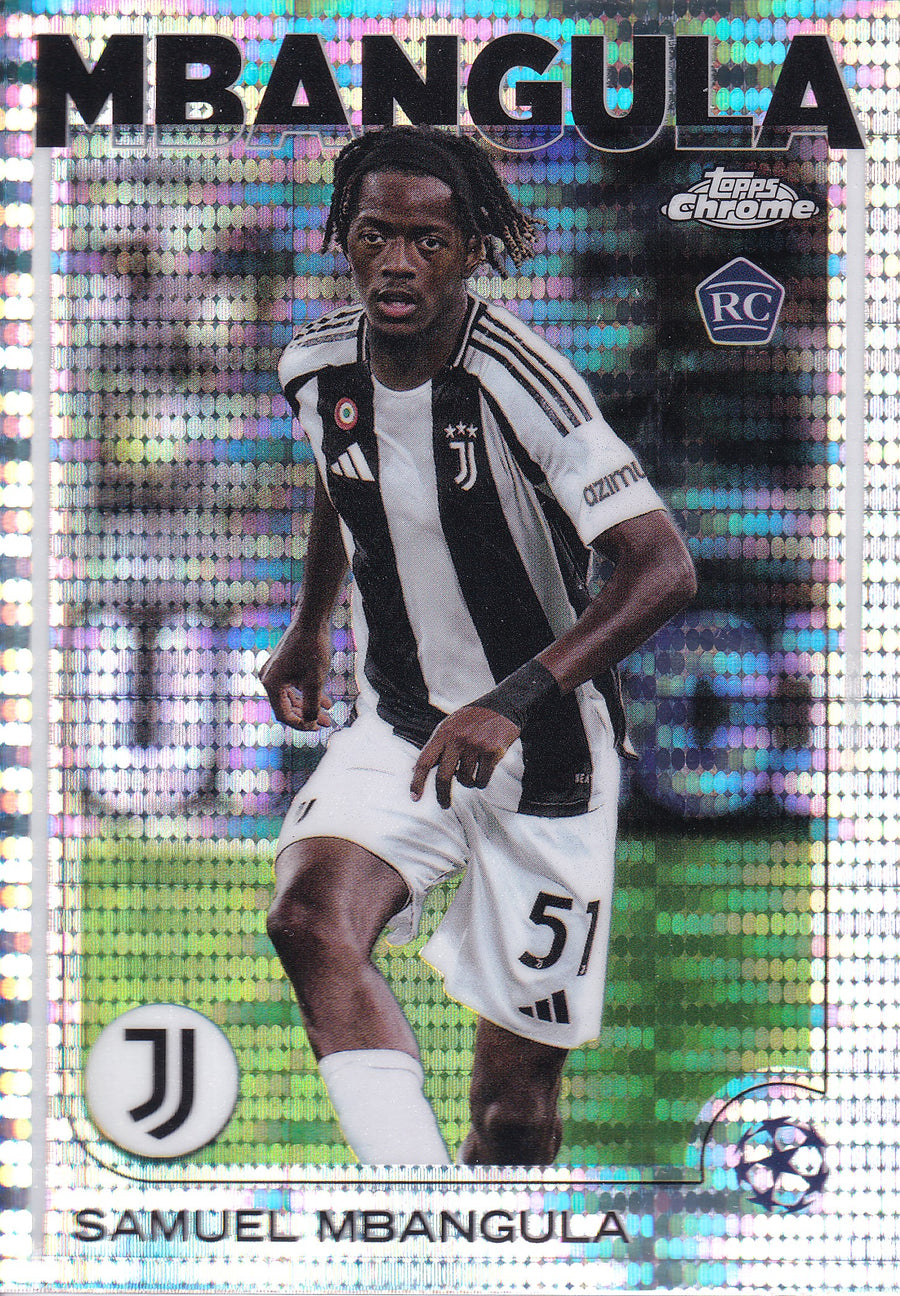 012. SAMUEL MBANGULA - JUVENTUS - ROOKIE CARD - HYPER PRIZM