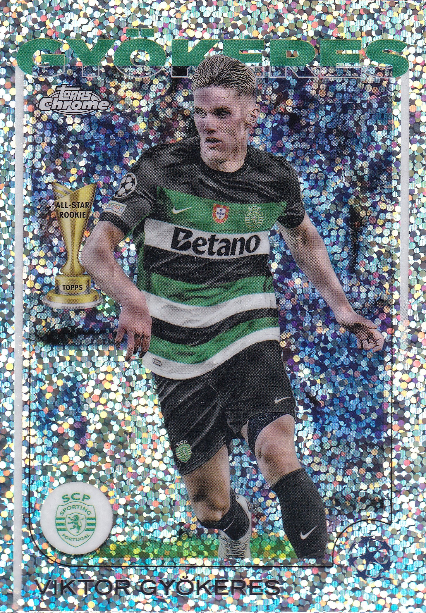 131. VIKTOR GYOKERES - SPORTING LISBOA - ALL-STAR ROOKIE - HYPER PRIZM