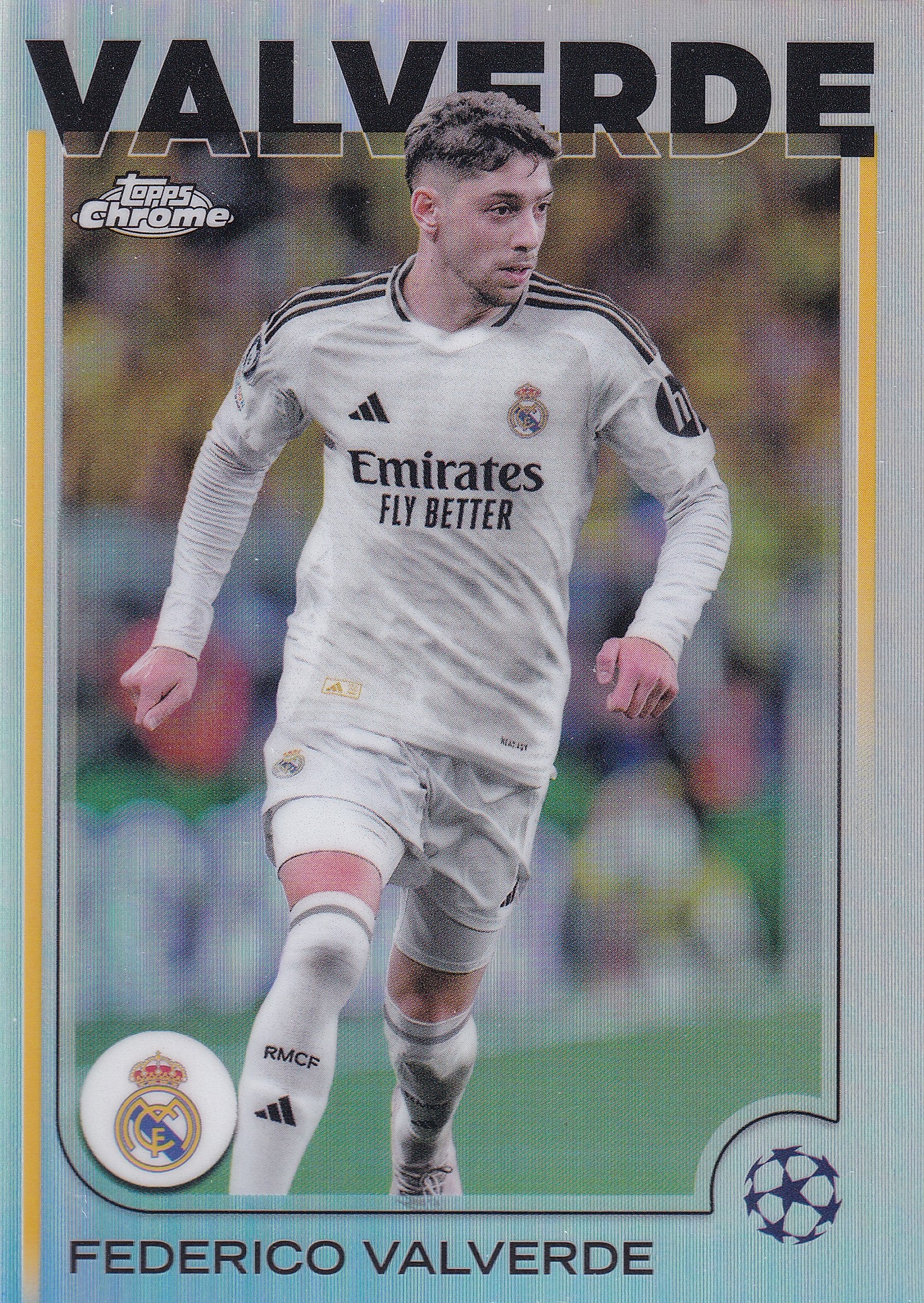 164. FEDERICO VALVERDE - CF REAL MADRID - SILVER REFRACTOR