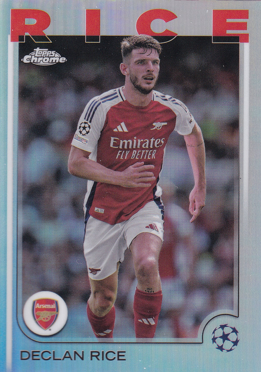 053. DECLAN RICE - ARSENAL FC - SILVER REFRACTOR