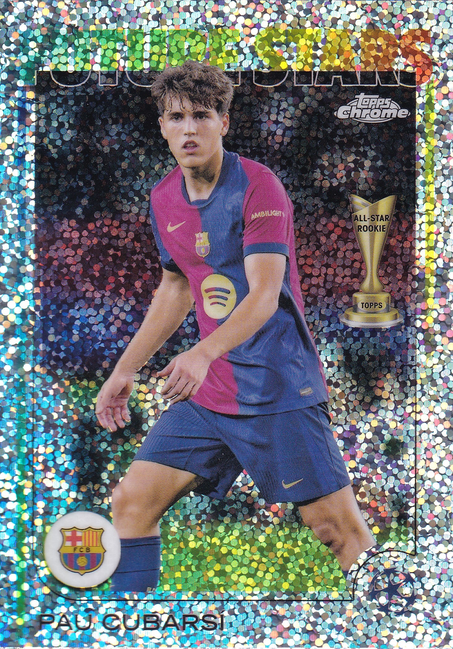 196. PAU CUBARSI - FC BARCELONA - ALL-STAR ROOKIE - FUTURE STARS - HYPER PRIZM