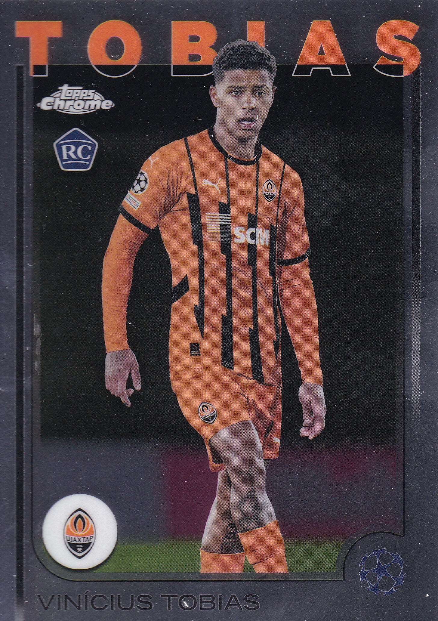 167. VINICIUS TOBIAS - SHAKHTAR DONETSK - ROOKIE CARD