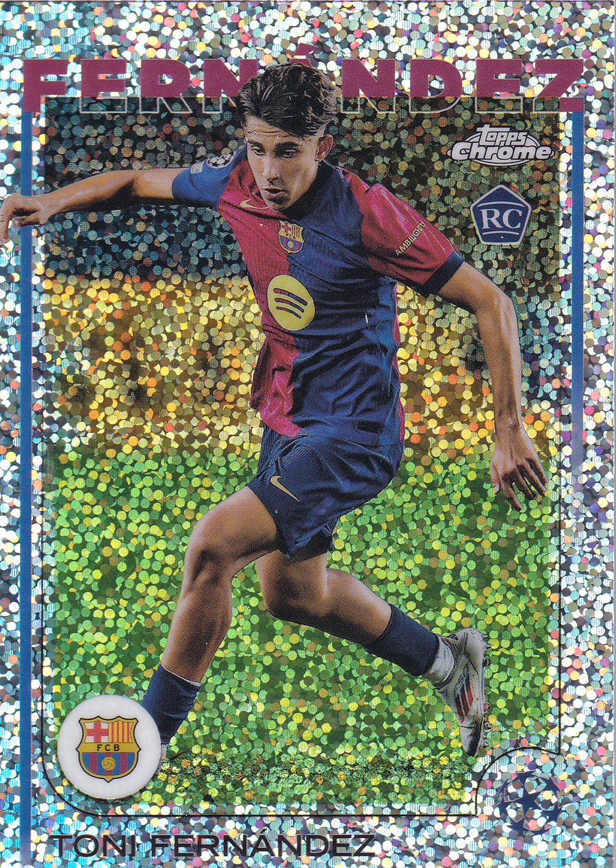 085. TONI FERNANDEZ - FC BARCELONA - ROOKIE CARD - HYPER PRIZM