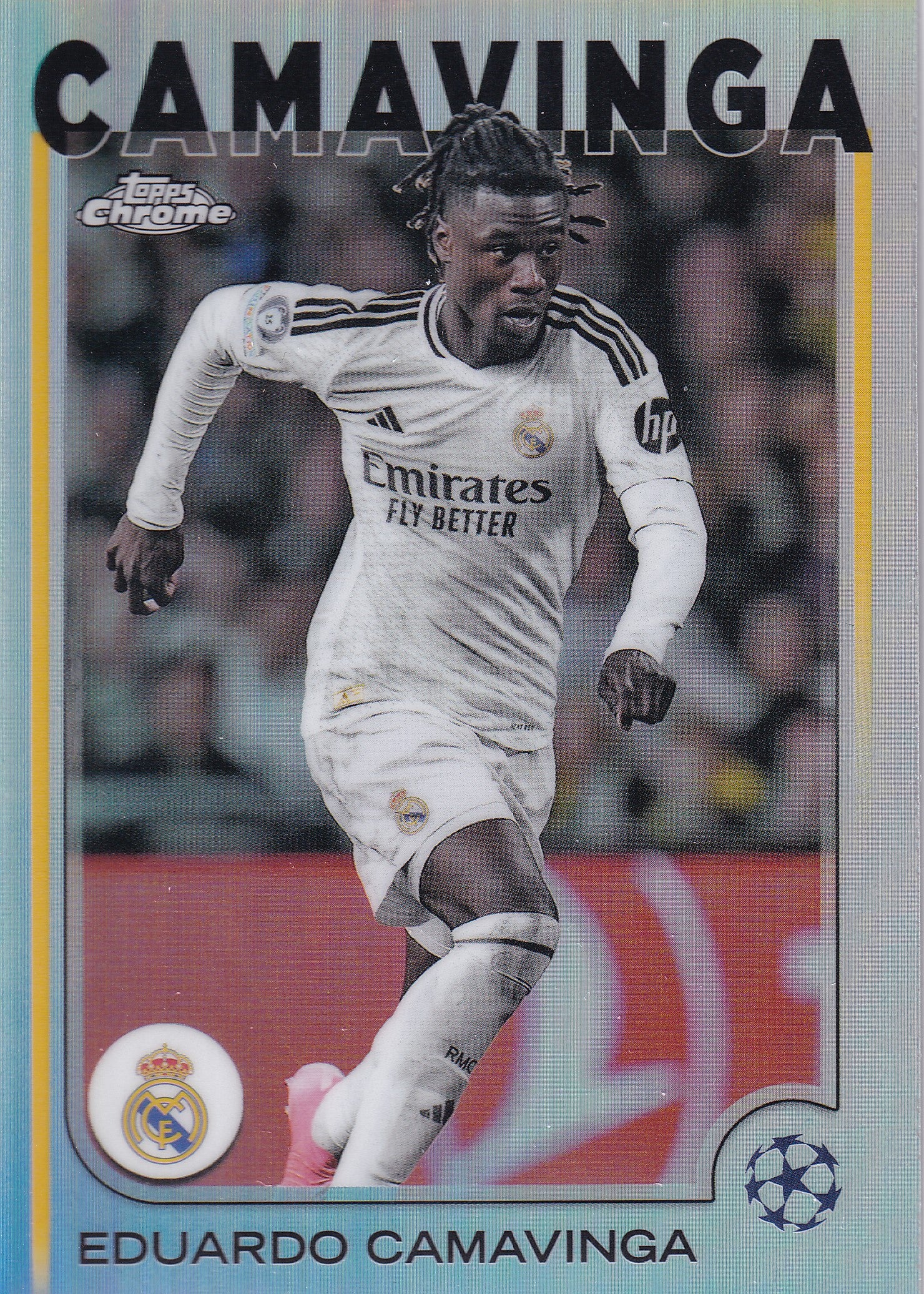 093. EDUARDO CAMAVINGA - REAL MADRID - SILVER REFRACTOR