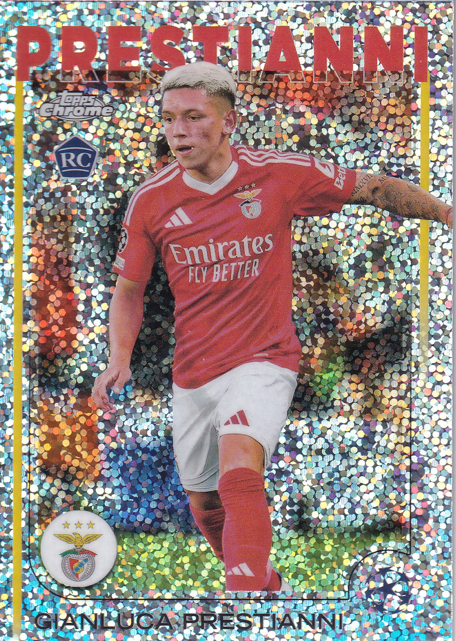 036. GIANLUCA PRESTIANNI - SL BENFICA - ROOKIE CARD - HYPER PRIZM