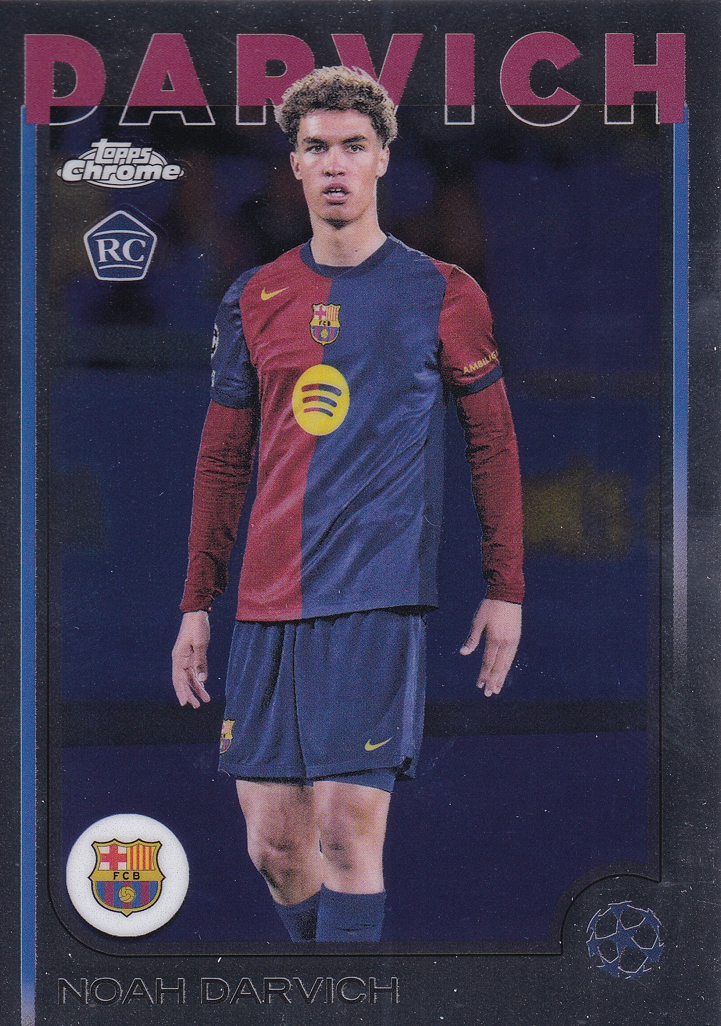 148. NOAH DARVICH - FC BARCELONA - ROOKIE CARD