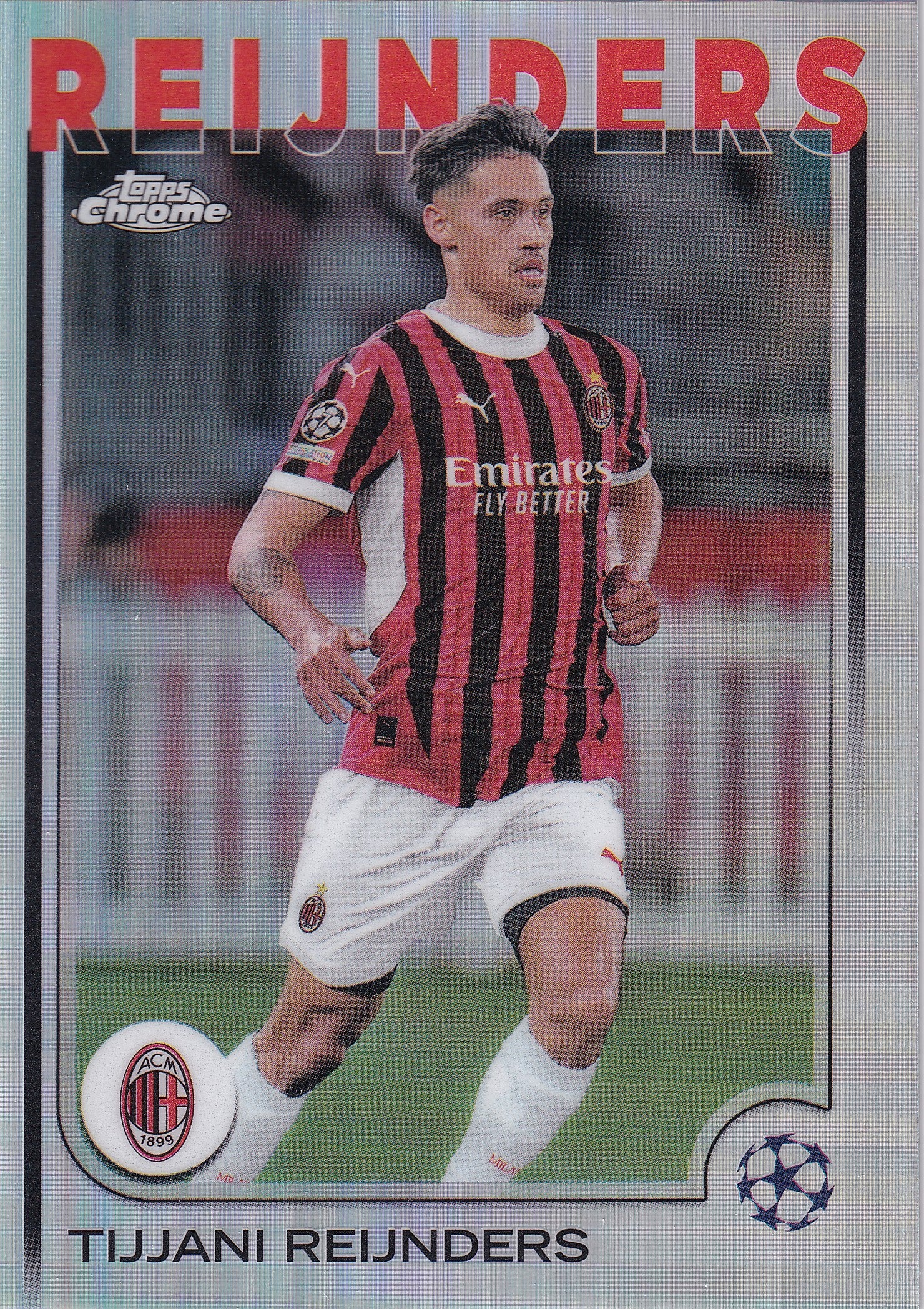 139. TIJANI REIJNDERS - AC MILAN - SILVER REFRACTOR