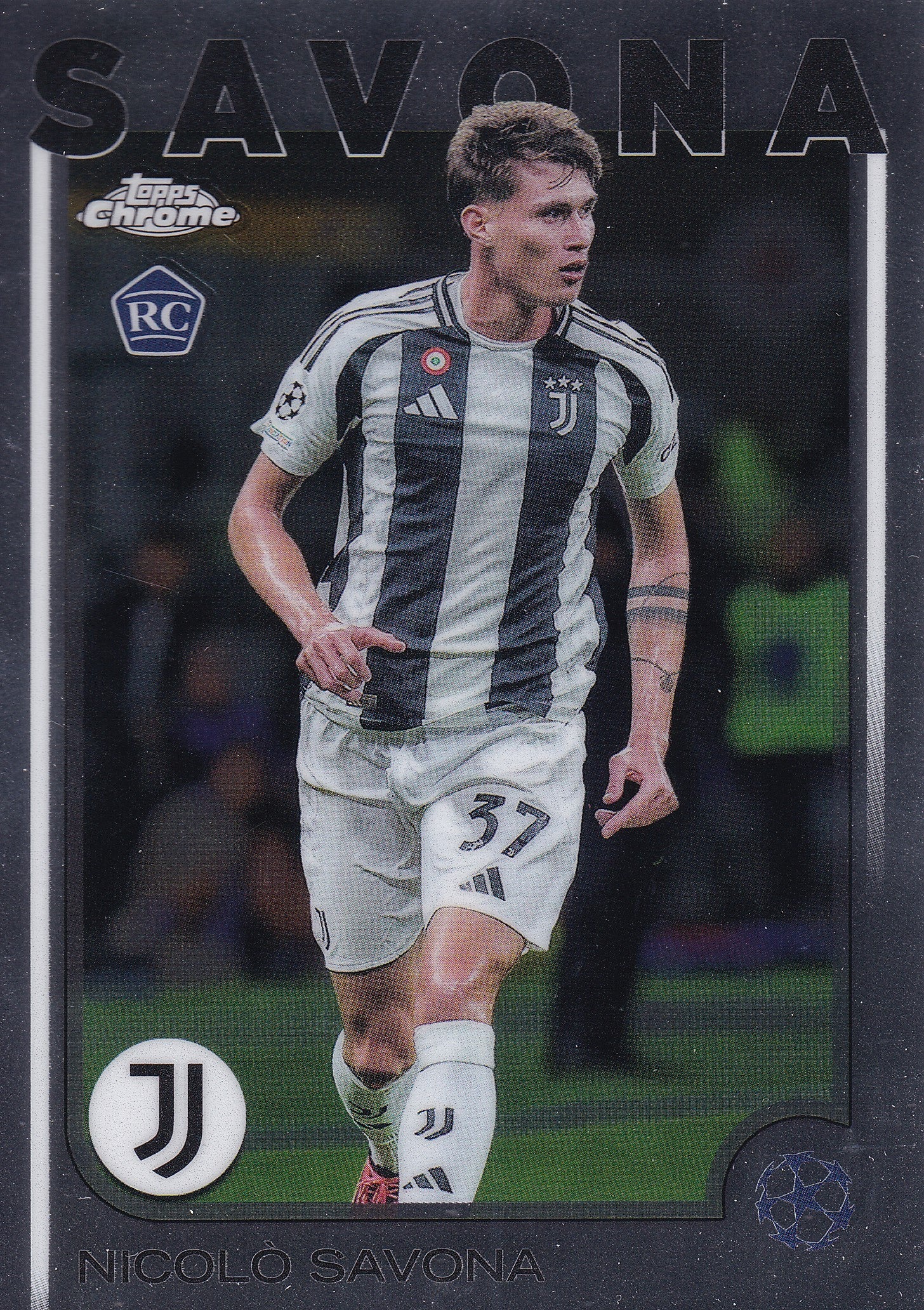 046. NICOLO SAVONA - JUVENTUS - ROOKIE CARD