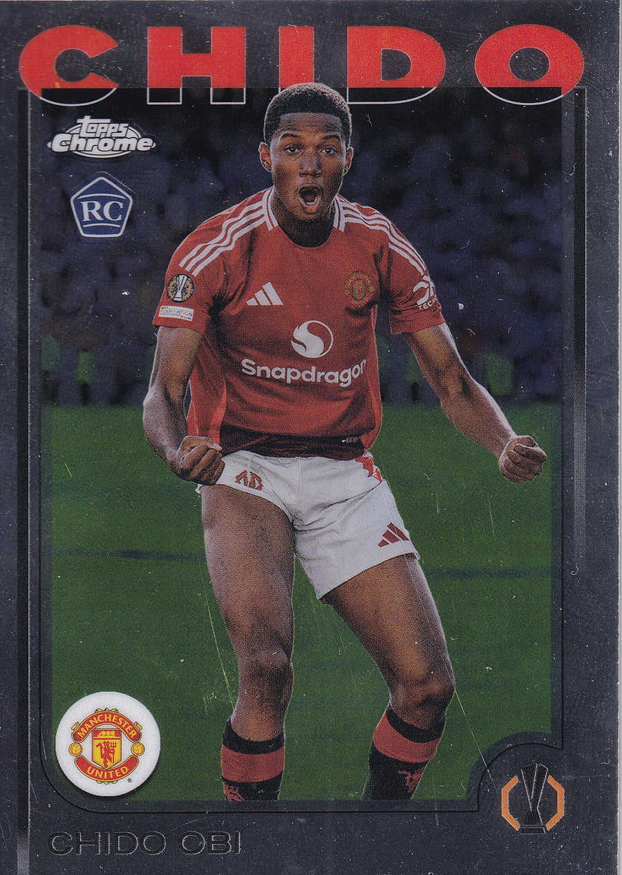 014. CHIDO OBI - MANCHESTER UNITED - ROOKIE CARD