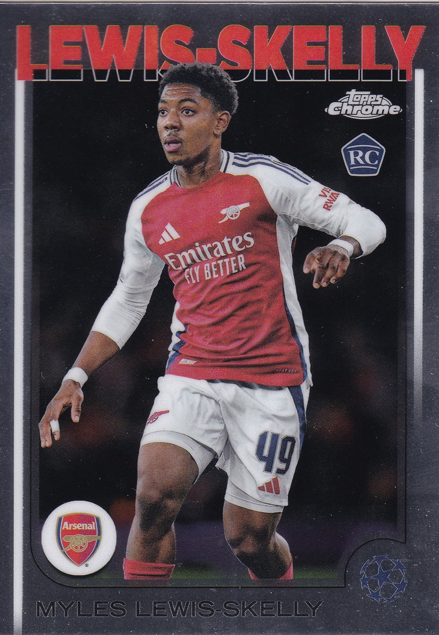 154. MYLES LEWIS-SKELLY - ARSENAL FC - ROOKIE CARD