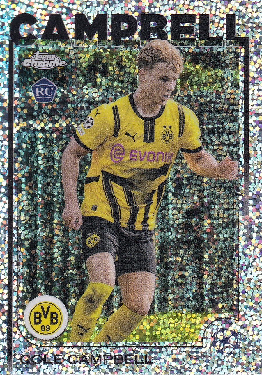191. COLE CAMPBELL - BORUSSIA DORTMUND - ROOKIE CARD - HYPER PRIZM