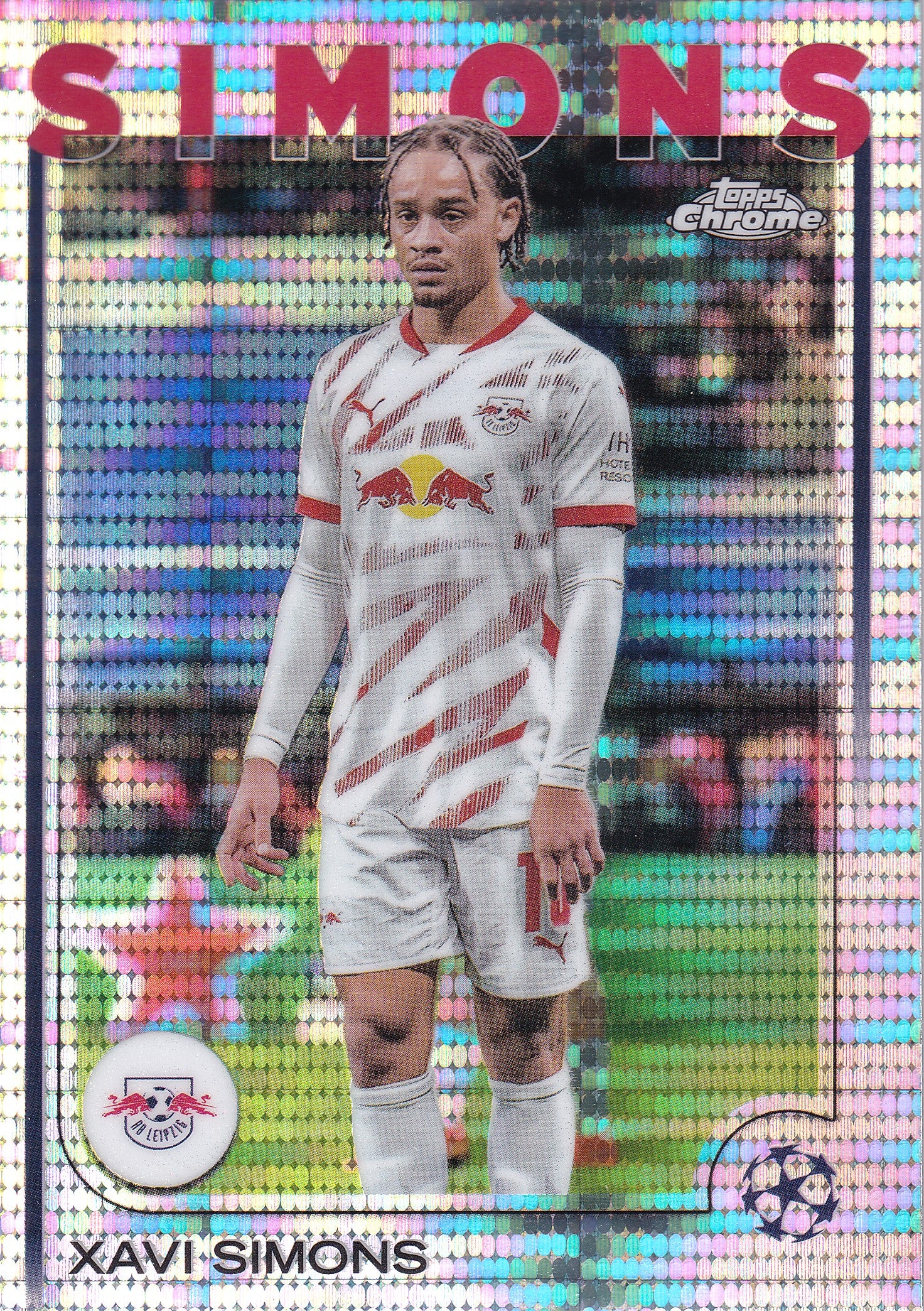 037. XAVI SIMONS - RB LEIPZIG - HYPER PRIZM
