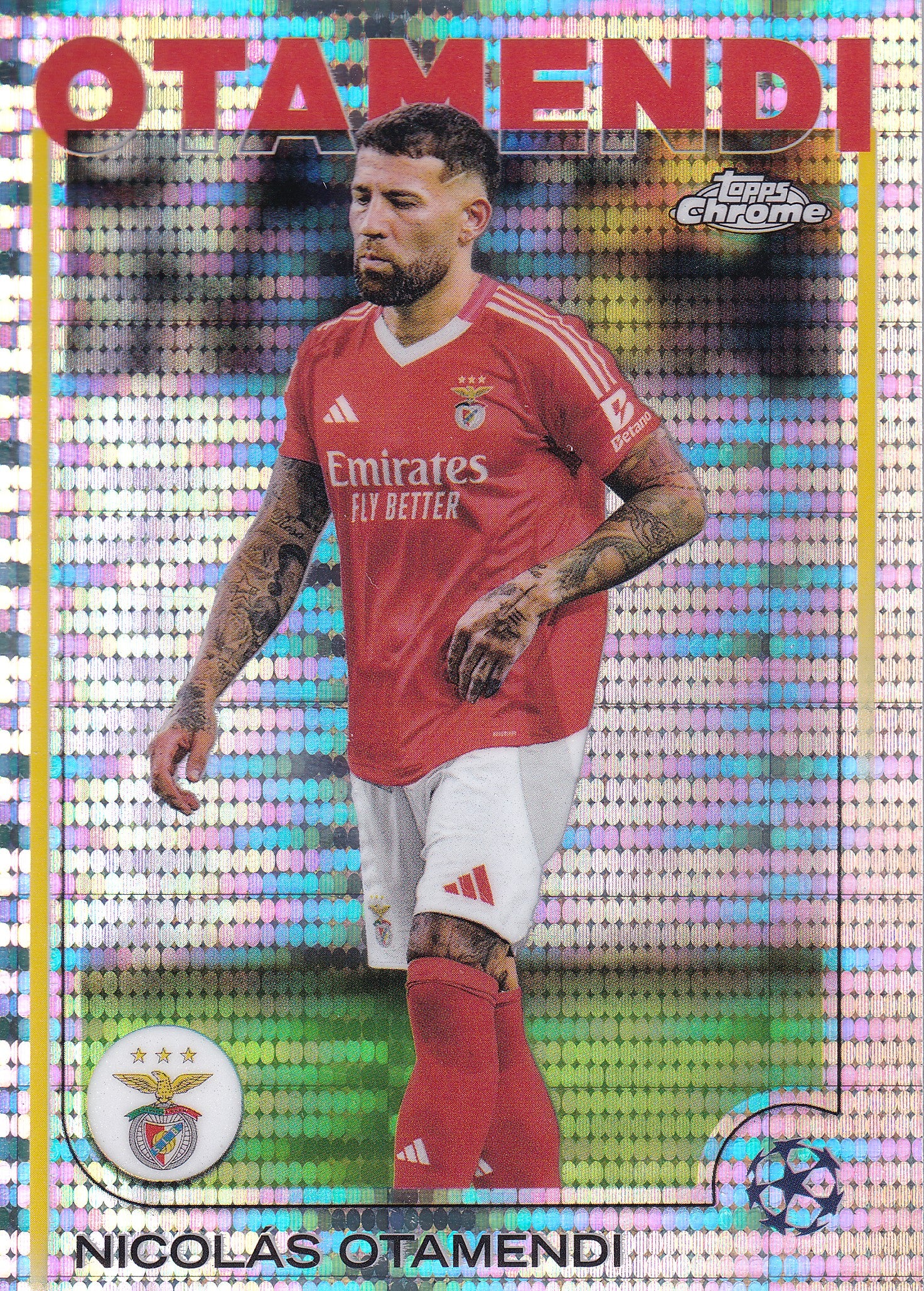 086. NICOLAS OTAMENDI - SL BENFICA - HYPER PRIZM