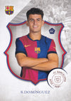 004. S. DOMINGUEZ - FC BARCELONA - ROOKIE CARD