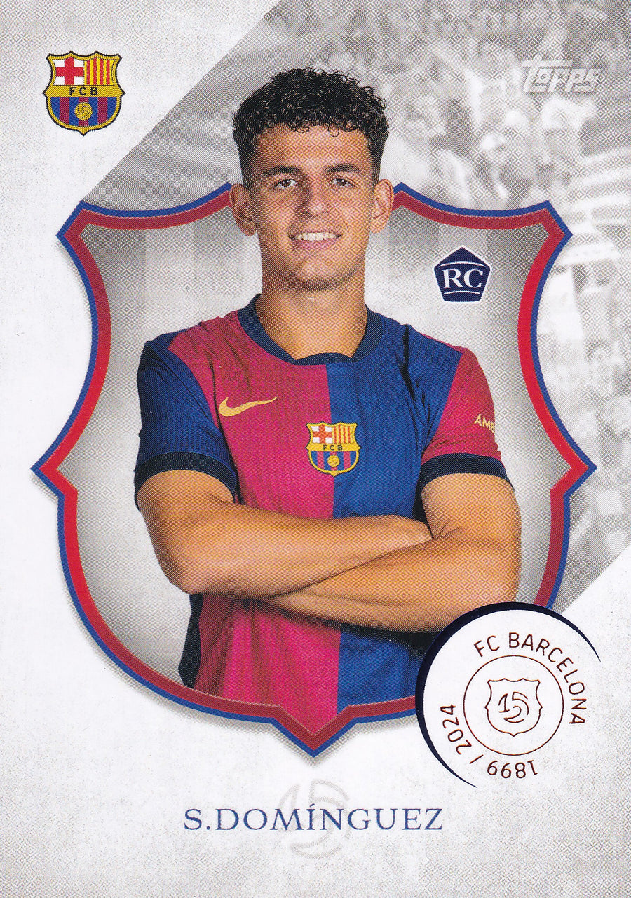 004. S. DOMINGUEZ - FC BARCELONA - ROOKIE CARD