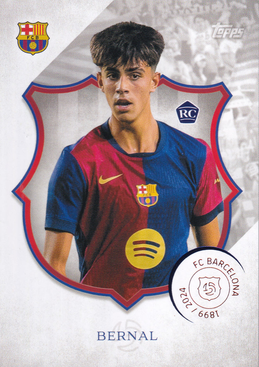 011. BERNAL - FC BARCELONA - ROOKIE CARD