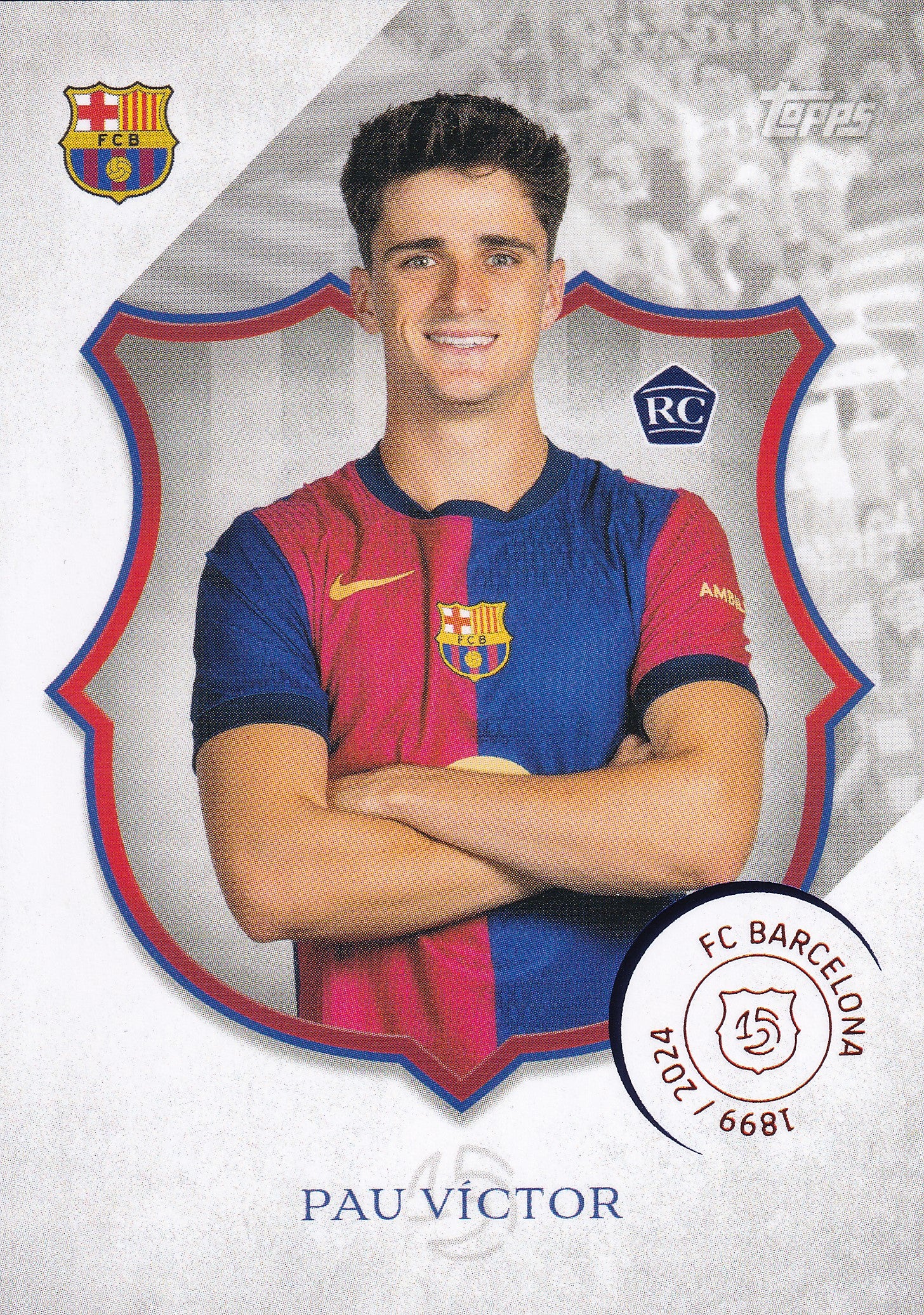 018. PAU VICTOR - FC BARCELONA - ROOKIE CARD