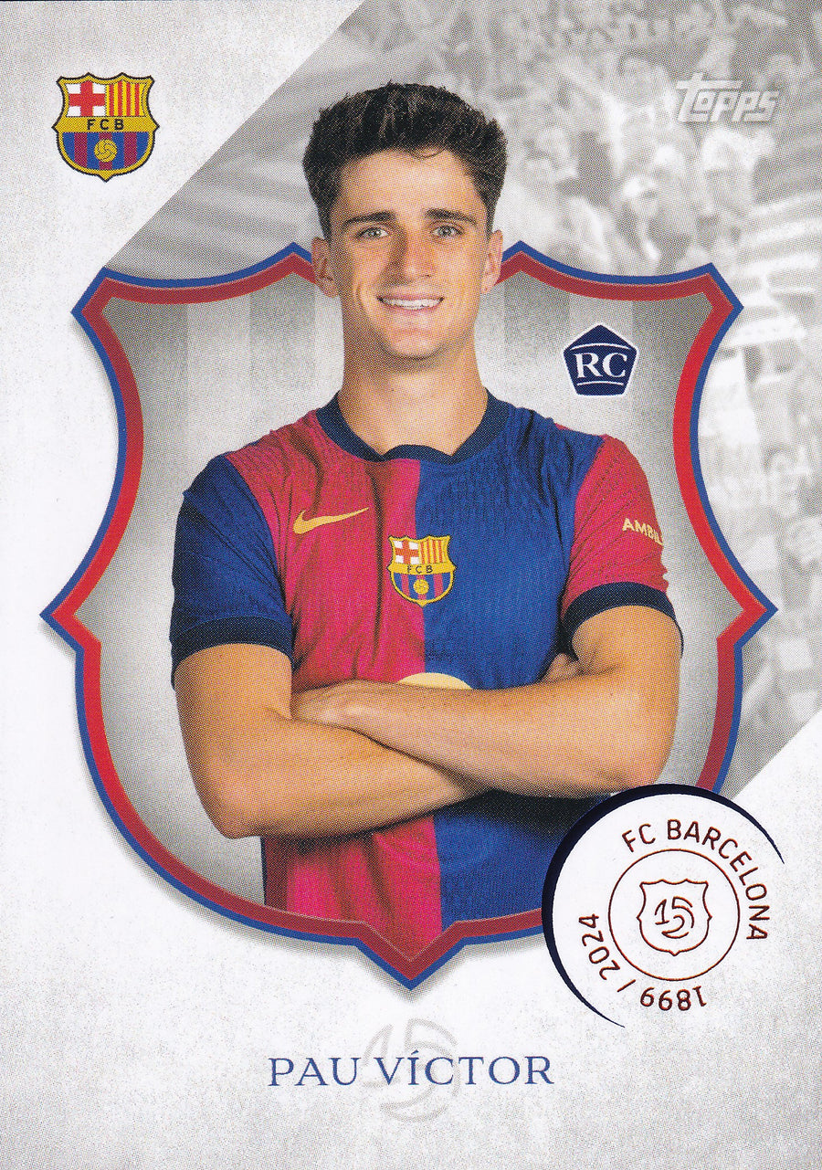 018. PAU VICTOR - FC BARCELONA - ROOKIE CARD