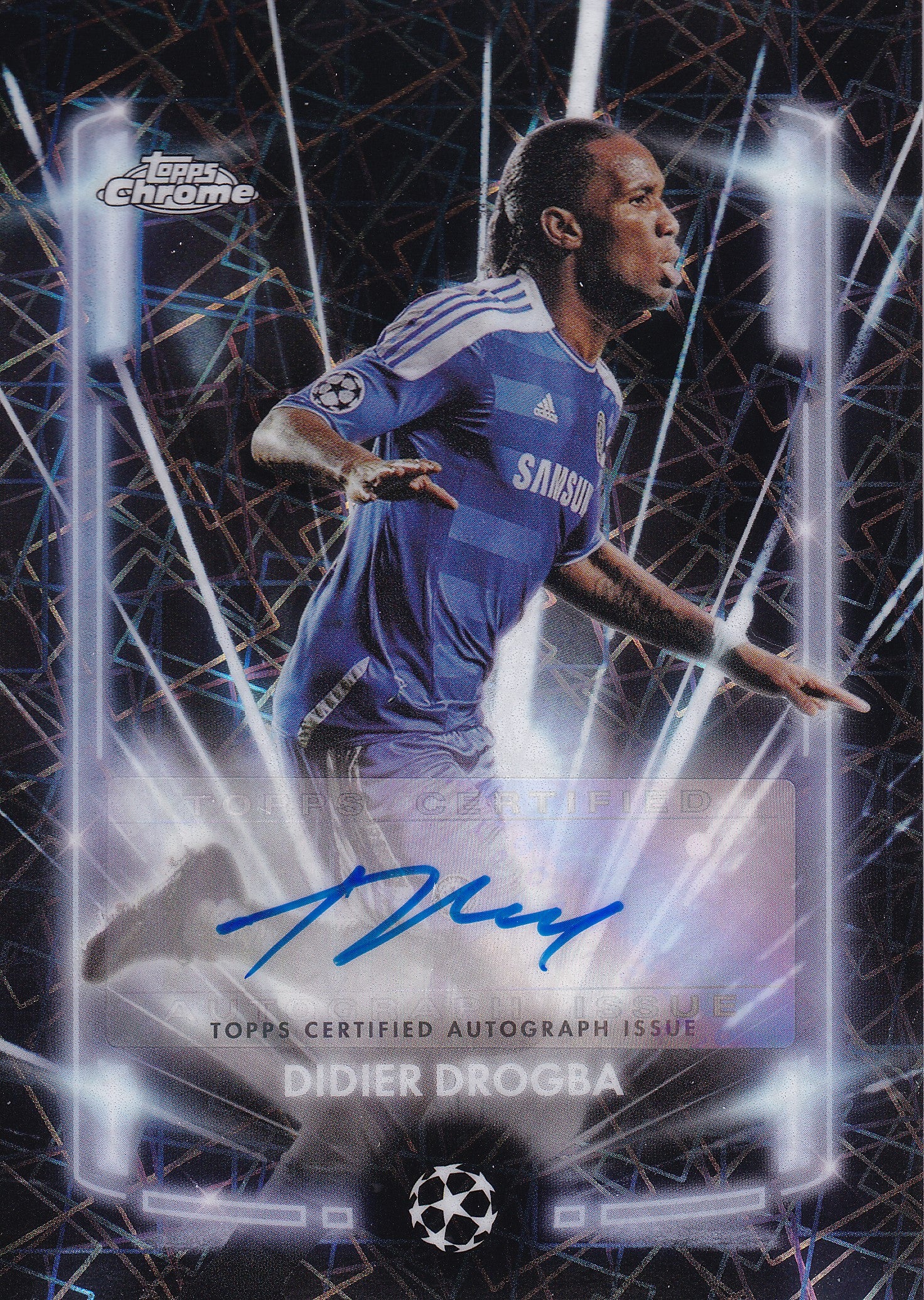 BLA-DD. DIDIER DROGBA - CHELSEA FC - BLACK LAZER AUTO