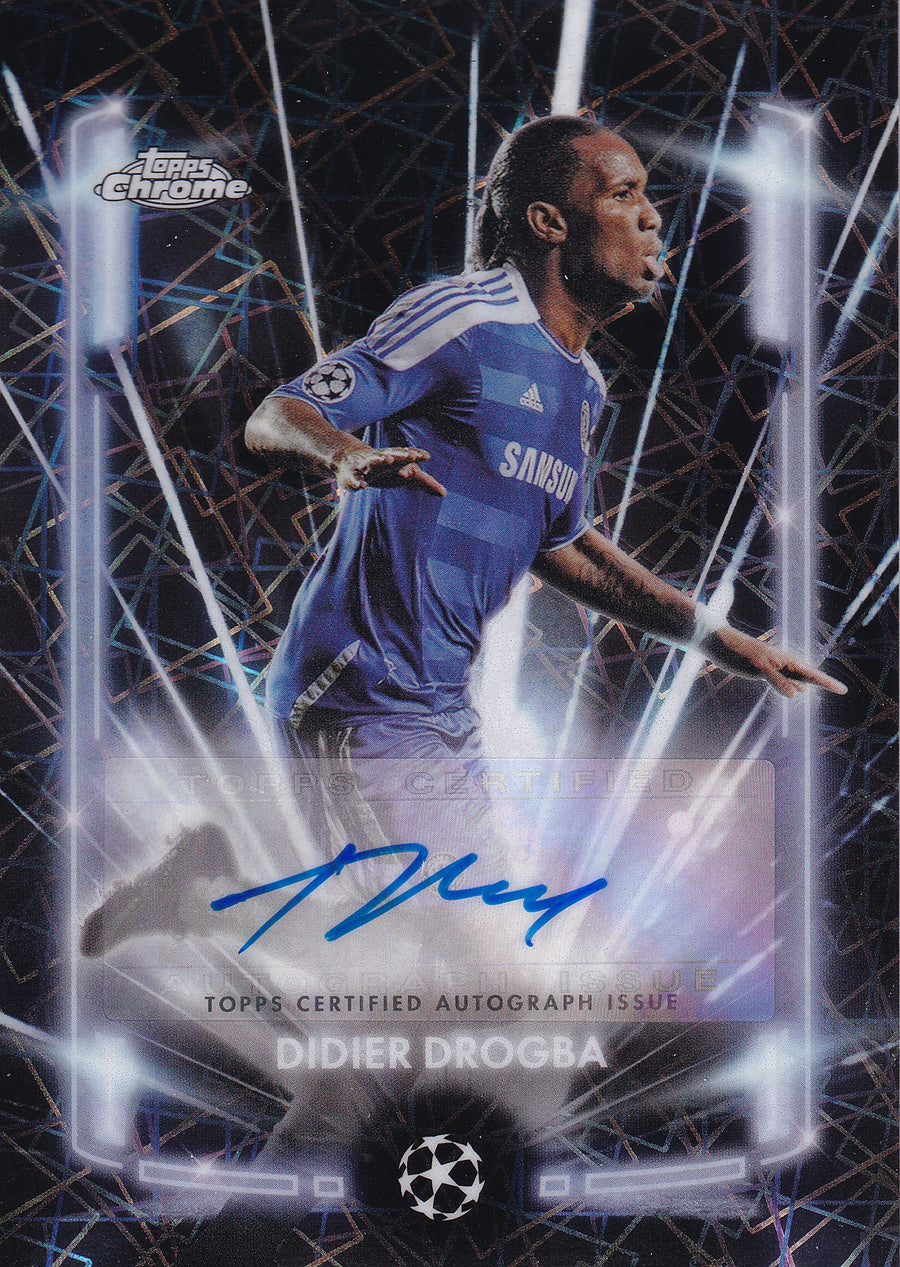 BLA-DD. DIDIER DROGBA - CHELSEA FC - BLACK LAZER AUTO