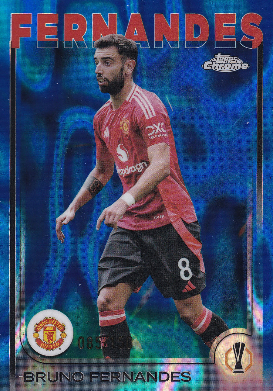 152. BRUNO FERNANDES - MANCHESTER UNITED - BLUE LAVA /150