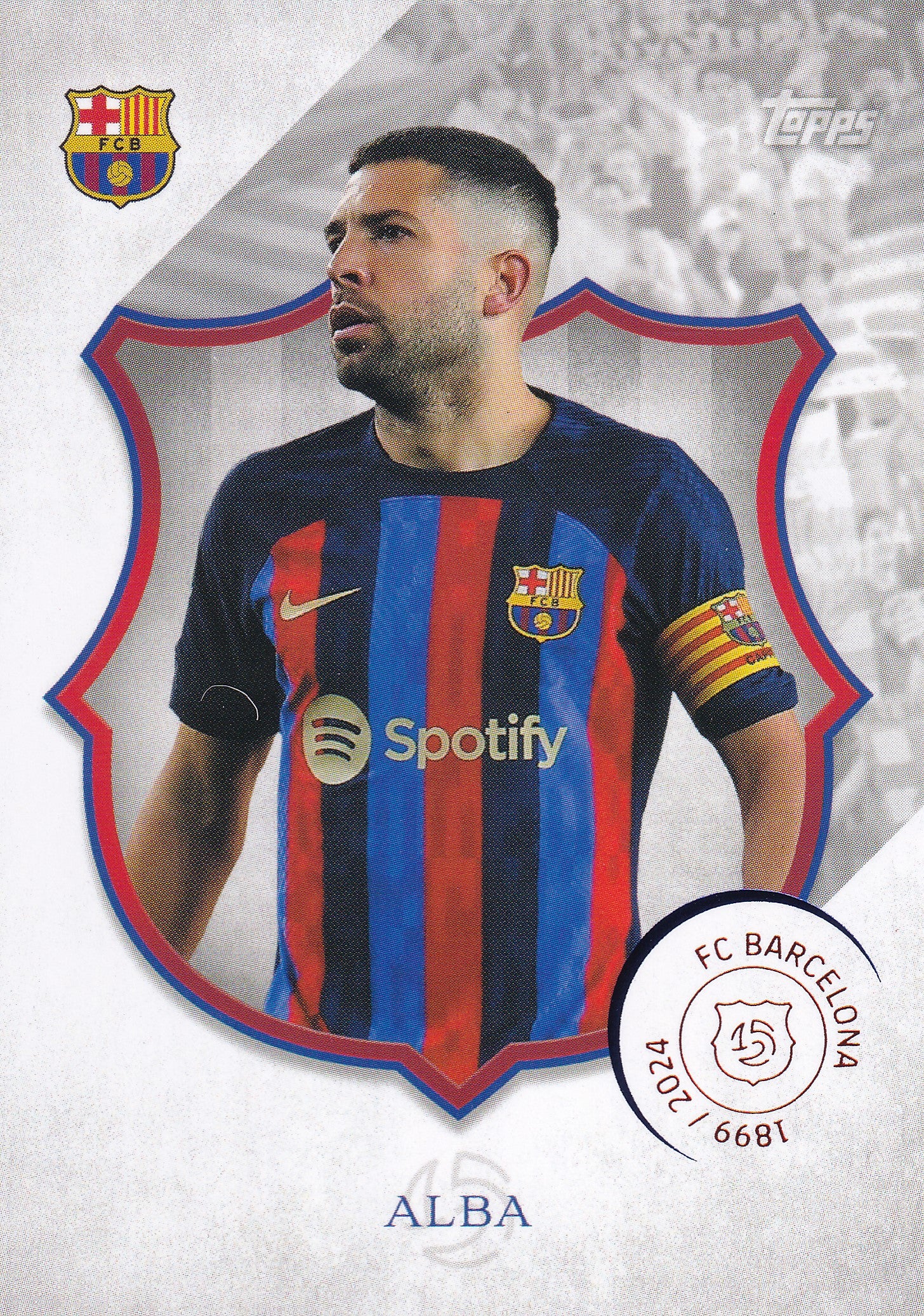028. JORDI ALBA - FC BARCELONA