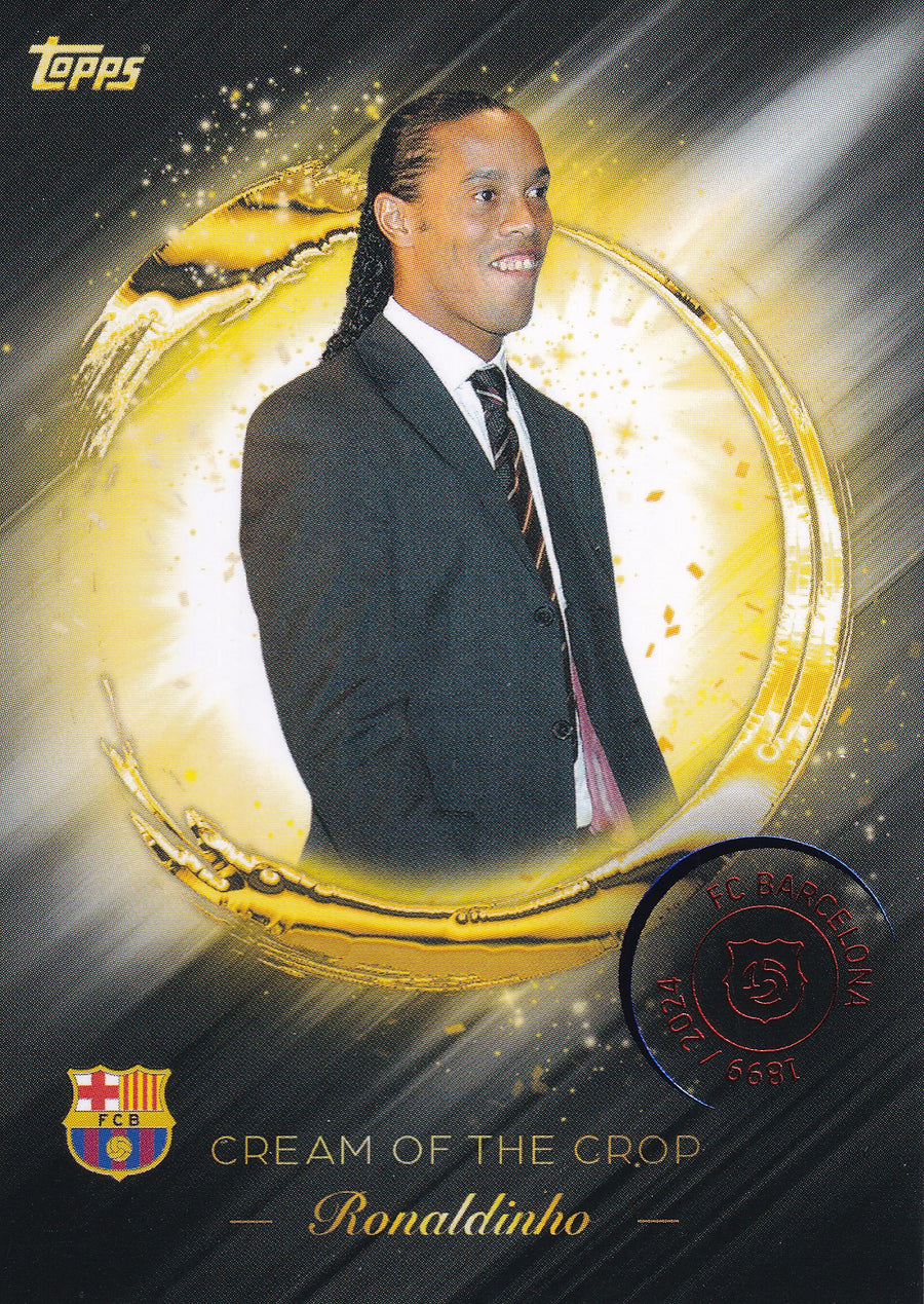 CR-03. RONALDINHO - FC BARCELONA - CREAM OF THE CROP