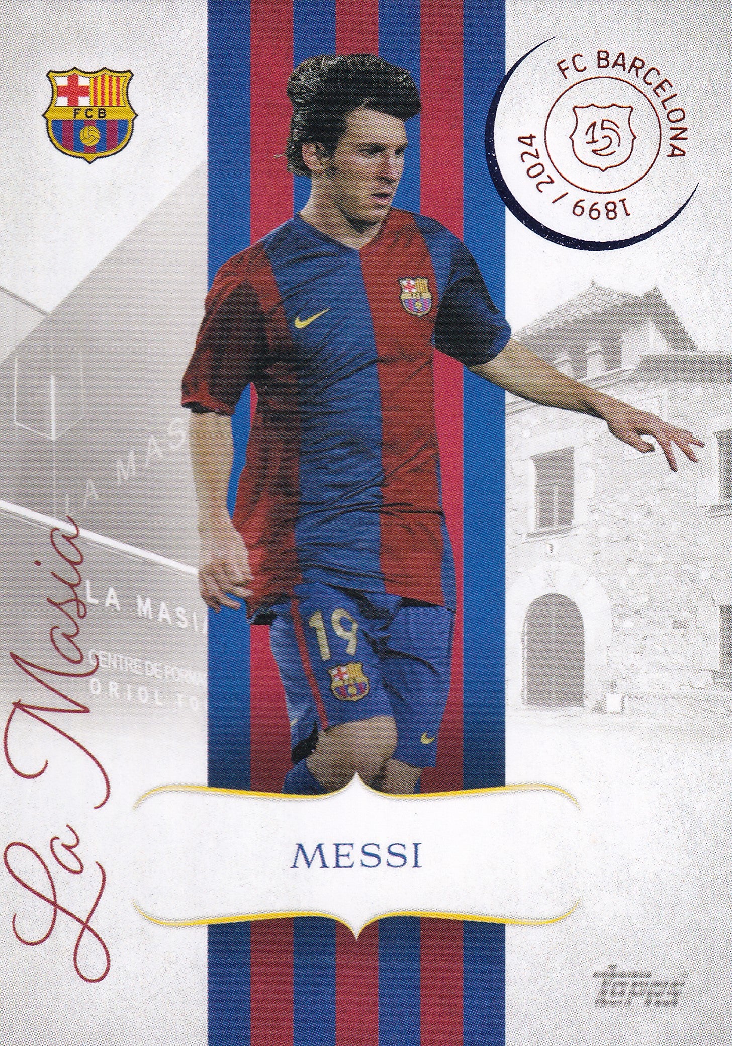 LM-10. LIONEL MESSI - FC BARCELONA - LA MASIA