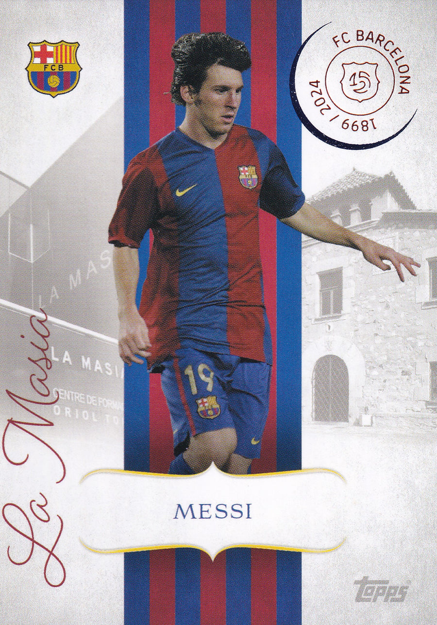 LM-10. LIONEL MESSI - FC BARCELONA - LA MASIA