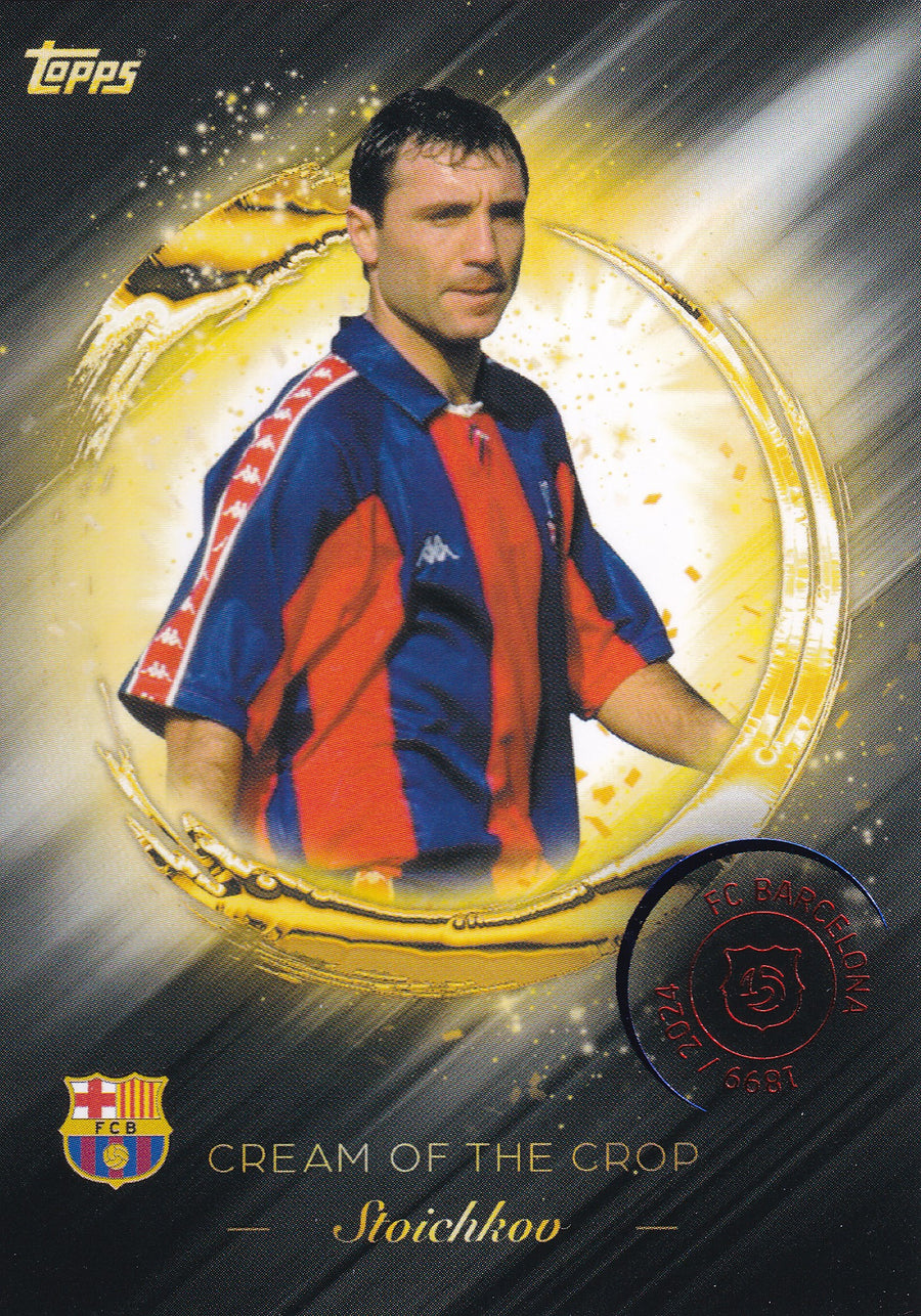 CR-04. STOICHKOV - FC BARCELONA - CREAM OF THE CROP