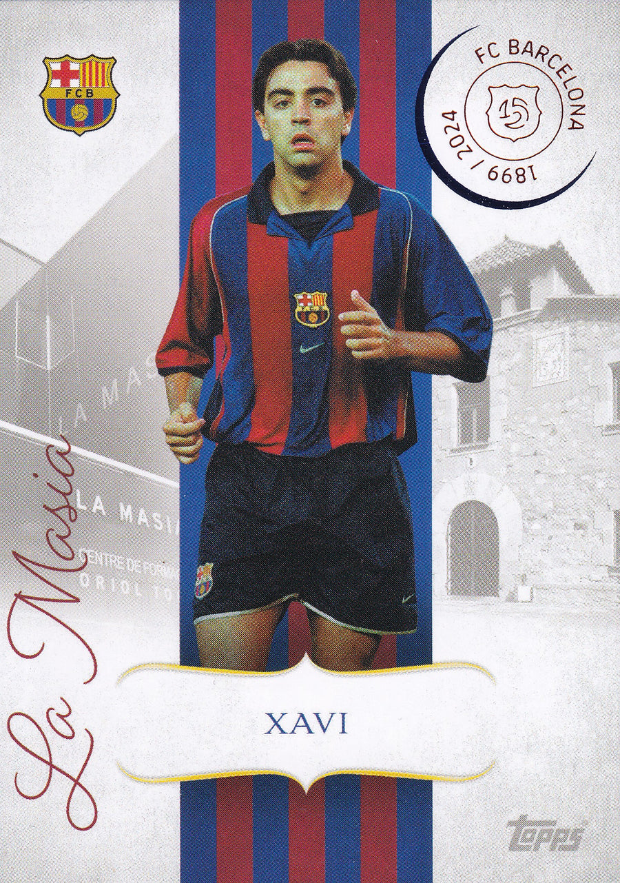 LM-04. XAVI HERNANDES - FC BARCELONA - LA MASIA