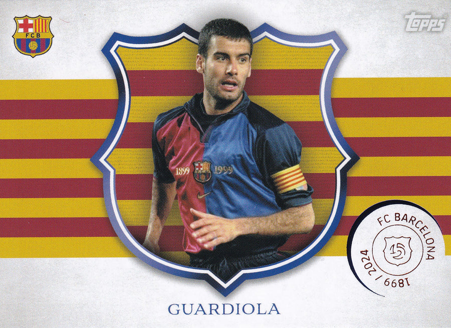 CA-3. JOSEP GUARDIOLA - FC BARCELONA - CAPTAIN