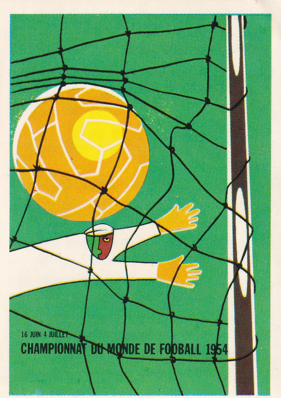 011. WORLD CUP POSTER - 1954
