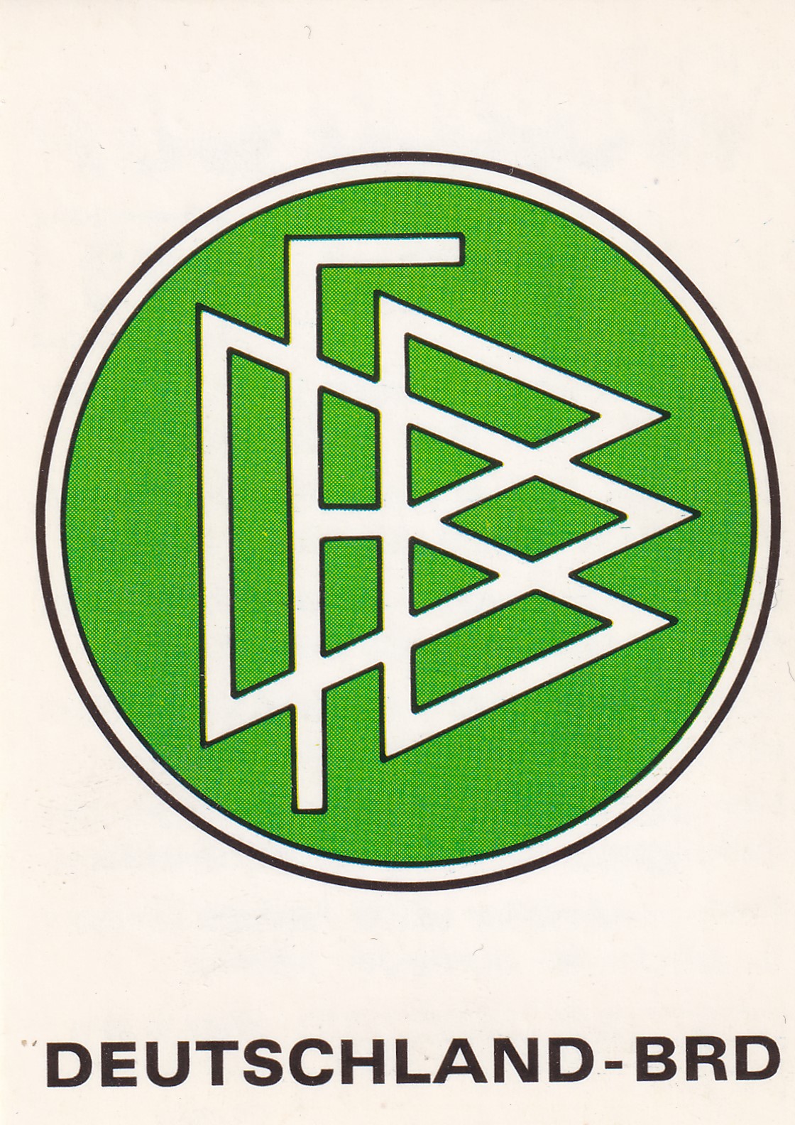 023. DEUTSCHLAND - BRD - NATIONAL TEAM BADGE