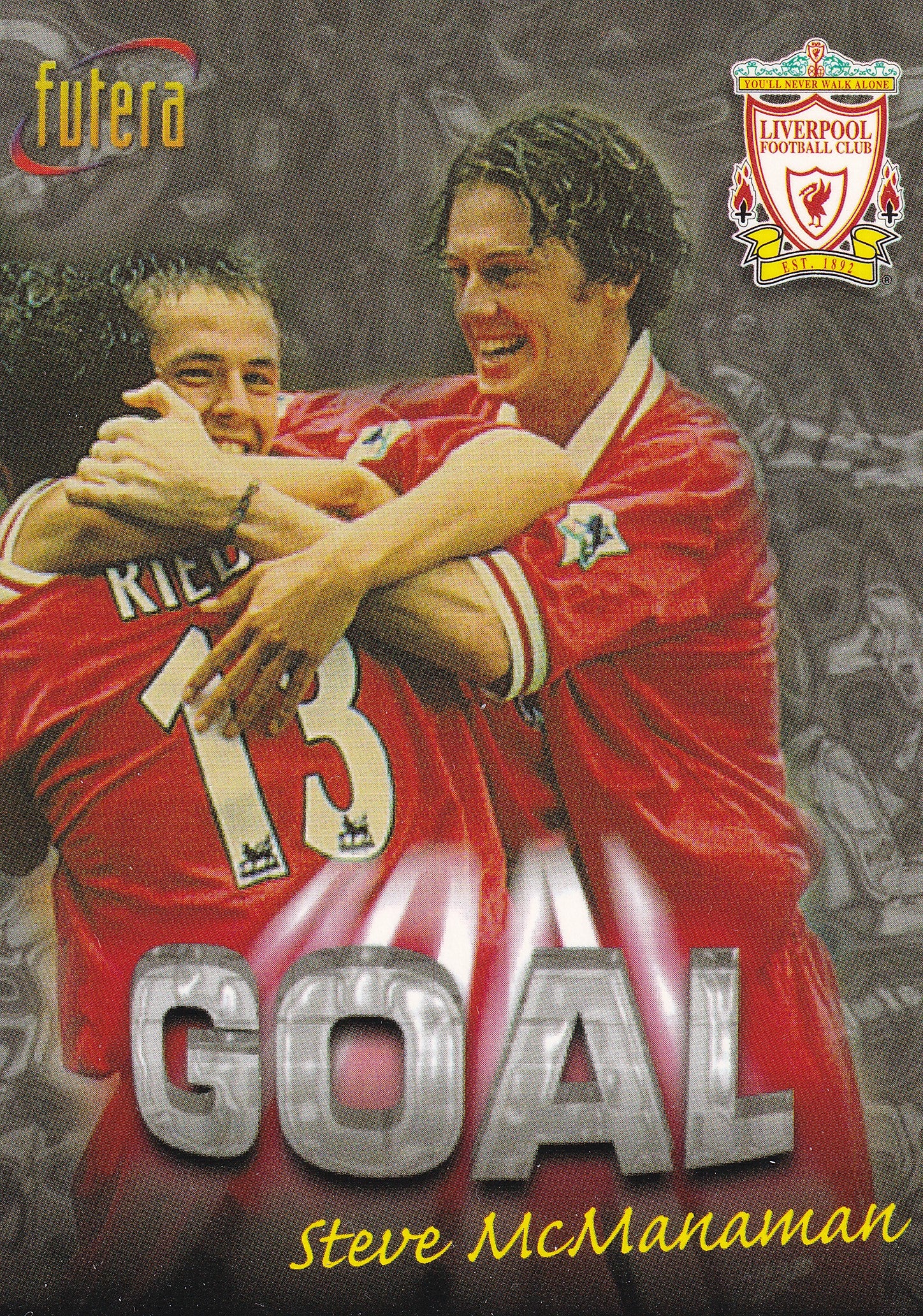 031. STEVE McMANAMAN - LIVERPOOL - GOAL