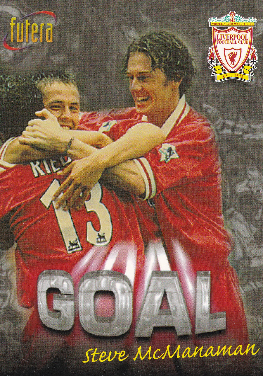 031. STEVE McMANAMAN - LIVERPOOL - GOAL