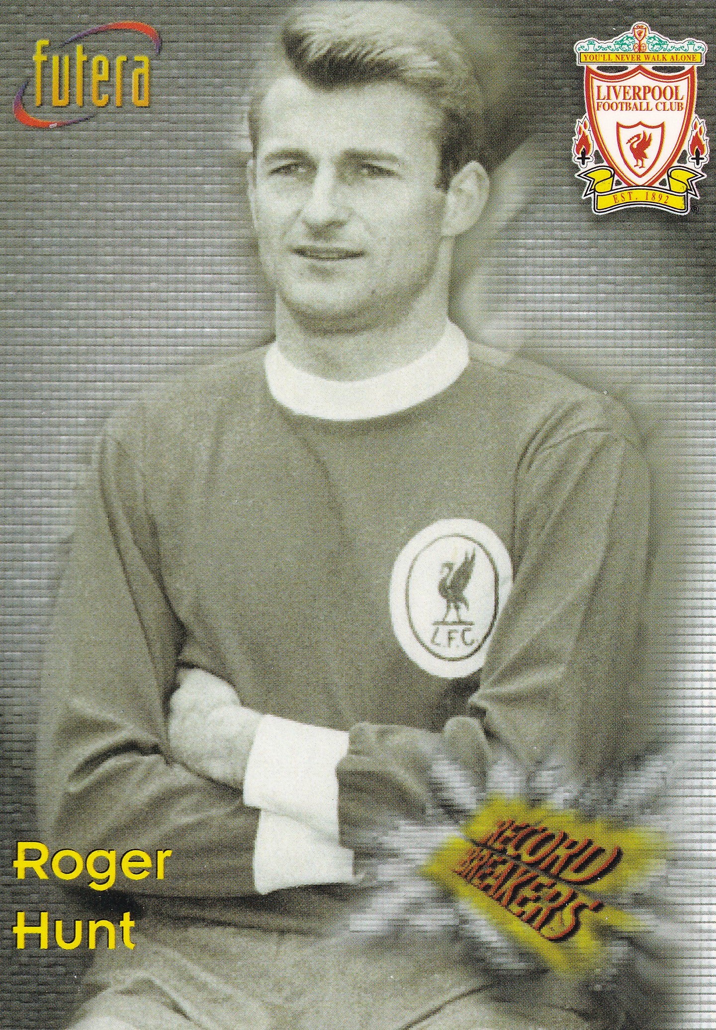 071. ROGER HUNT - LIVERPOOL - RECORD BREAKERS