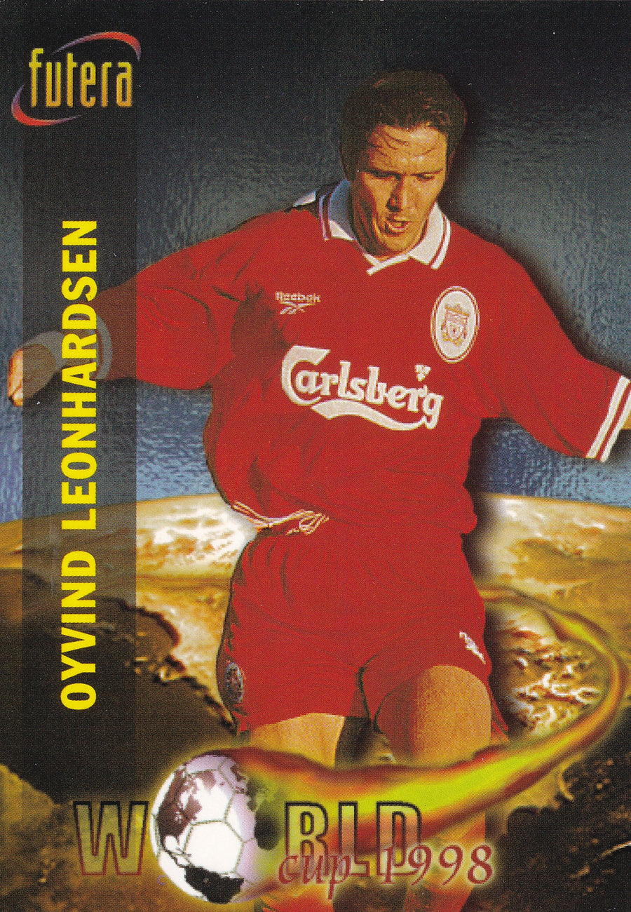 080. OYVIND LEONHARDSEN - LIVERPOOL - WORLD CUP 1998