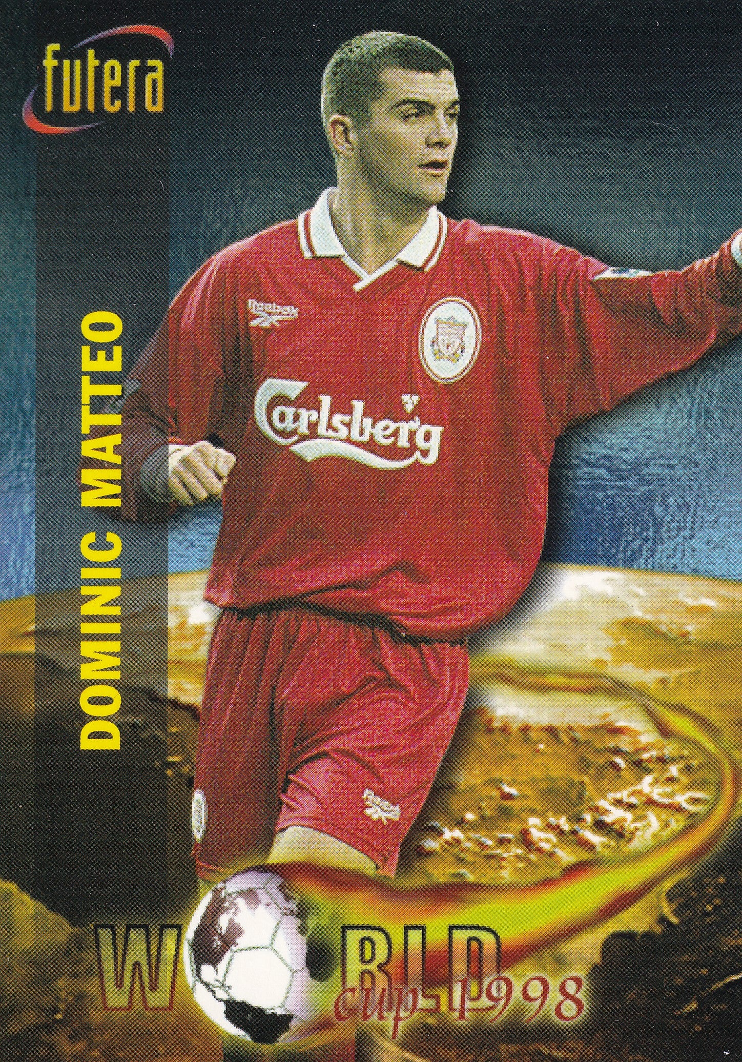 078. DOMINIC MATTEO - LIVERPOOL - WORLD CUP 1998