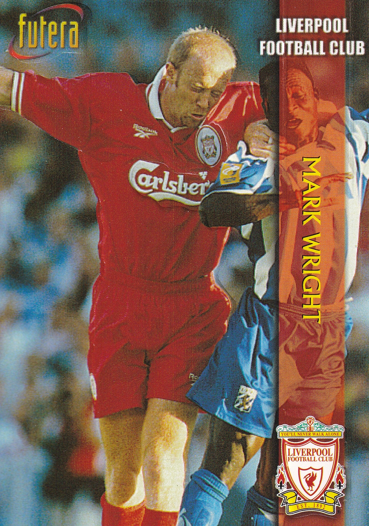 001. MARK WRIGHT - LIVERPOL - EMBOSED